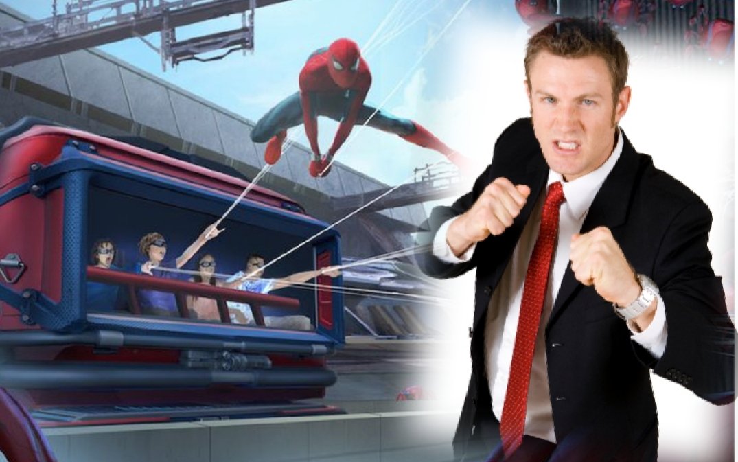 FalseDisney's tweet photo. Spiderman ride at Disney's California Adventure to feature scene where you battle a Sony lawyer to determine if Spiderman actually even belongs at the park.
#falsedisney #falsedizfacts #disneyland #dca #disneyscaliforniaadventure #spiderman #avengers
#ride #sony #lawyer #control https://t.co/Mg1vSPEaYU