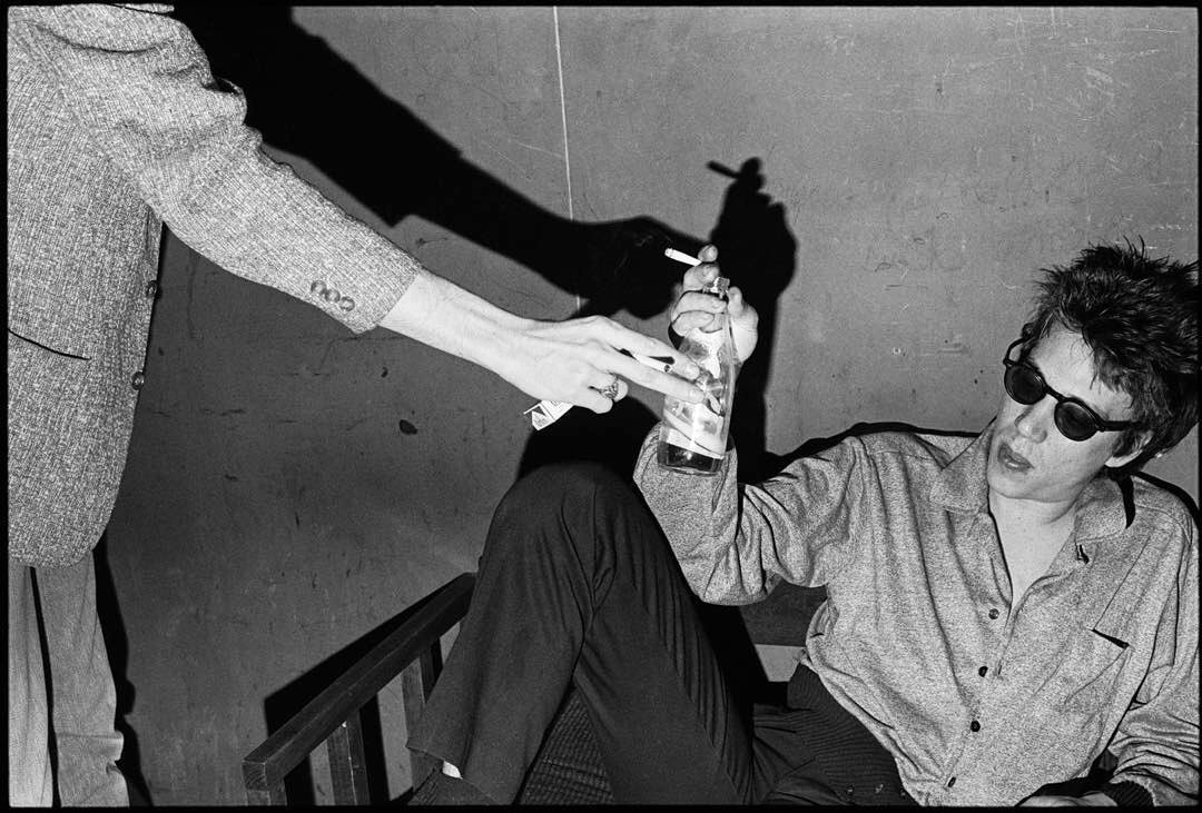 Happy birthday Richard Hell
Backstage noir c 76 