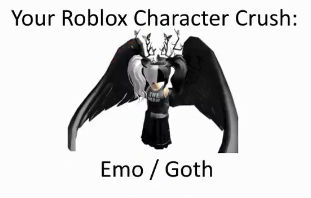 Candies On Twitter Find Out Who Your Roblox Character Crush Is Screenshot It Reply With What You Got - emo q q roblox