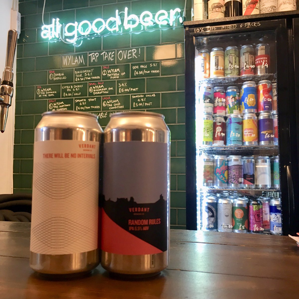 All_Good_Beer's tweet image. It’s Wednesday which means our fresh @verdantbrew has arrived!
-
Random Rules IPA &amp;amp; There Will Be No Intervals Pale Ale
-
Available in...
🍻Hackney Downs
🍻 allgoodbeer.co.uk
🍻 Bermondsey (this weekend)
-
#craftbeer #allgoodbeer #beer #ipa #paleale