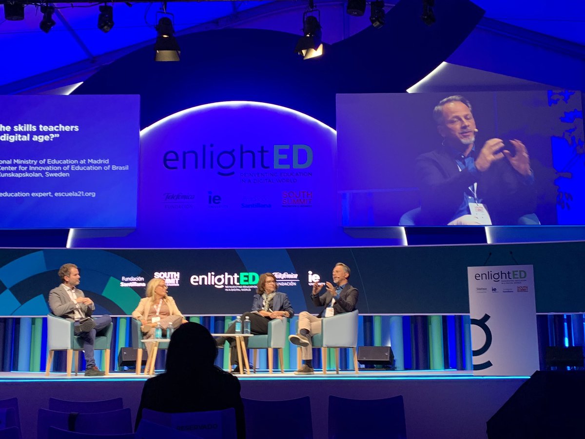 south_summit's tweet photo. Learning in the digital age, “Collaborative learning is what really creates results” Fredrick shares some more insight @enlight_ED #EDtech #SouthSummit19 #SouthSummit2019 #Learning #digitalage #collaborate #createresults https://t.co/jhvUPhRRe6