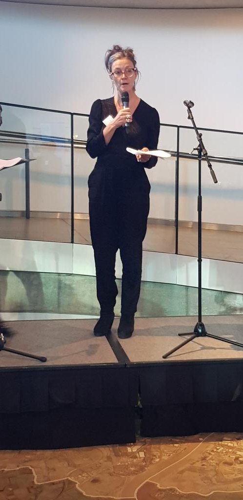 JacquelineSwapp's tweet photo. @SallyCopley talking about simple actions we can take to make London Dementia Friendly and how we measure success at London Health Board Conference @alzheimerssoc #HealthyLondon https://t.co/j2u3MQoPlI
