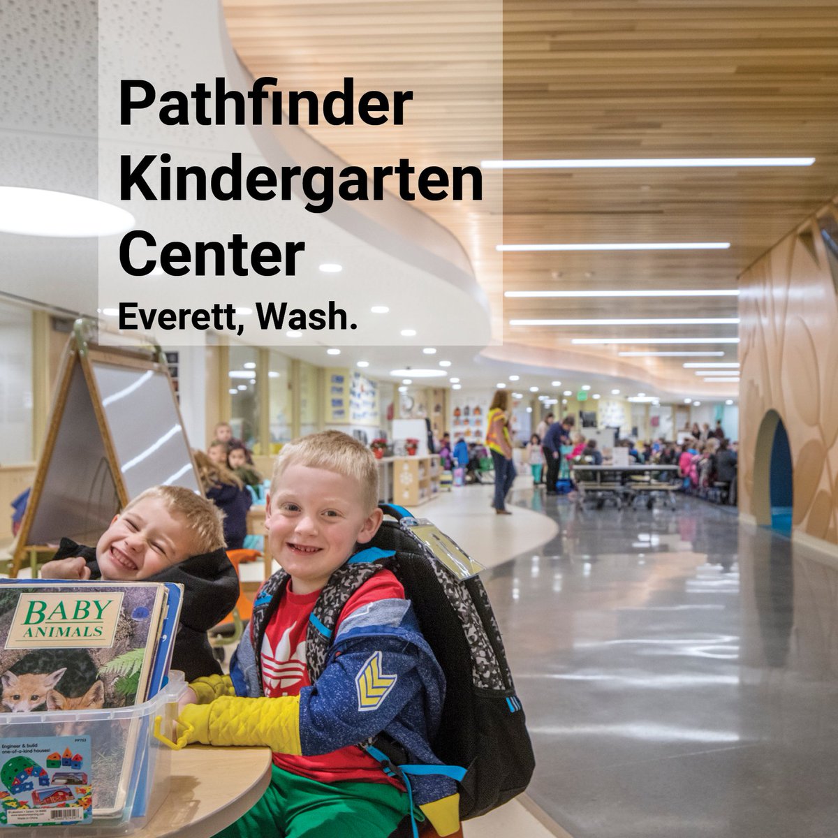 DLRGroup's tweet photo. “The #MacConnell Award is the most coveted in the industry, and DLR Group is celebrating doubly this year as two of the three finalists are DLR Group-designed schools,” says DLR Group Senior Principal @JimFrench1, FAIA. The award ceremony will be held on Friday. @AFUHSD216 https://t.co/S3vXdnYg9v