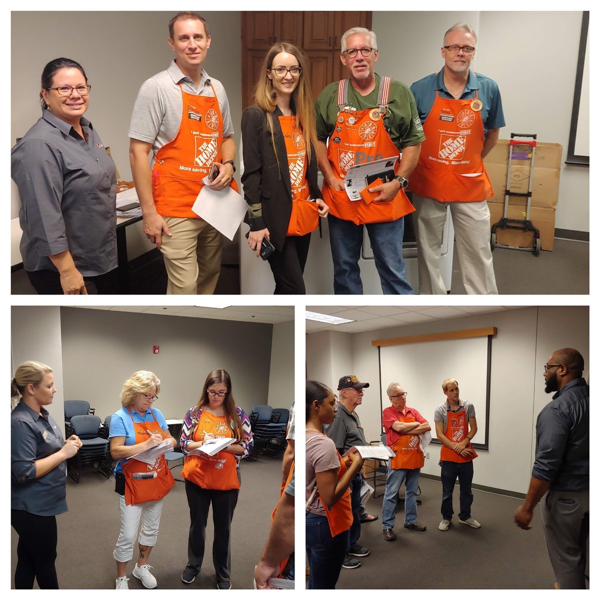 EstherJMartin2's tweet photo. Had an amazing day yesterday @TheHomeDepot Regional training in Dallas TX. Trained over 200 RSA's, SASMs, and Store Managers over LG appliances and features. Thank you to all that made this a success including my amazing team!!
@lgjuliusdavis
Scott Parzio
Lindsey Petkus https://t.co/24I0cn8f90