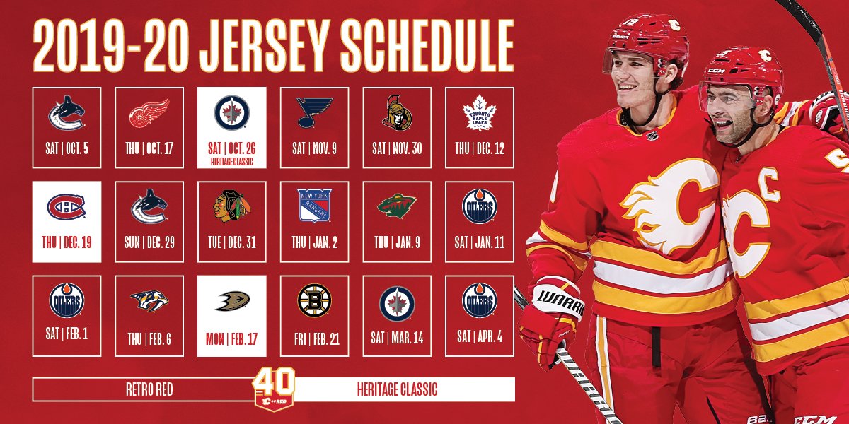 nhl flames jersey