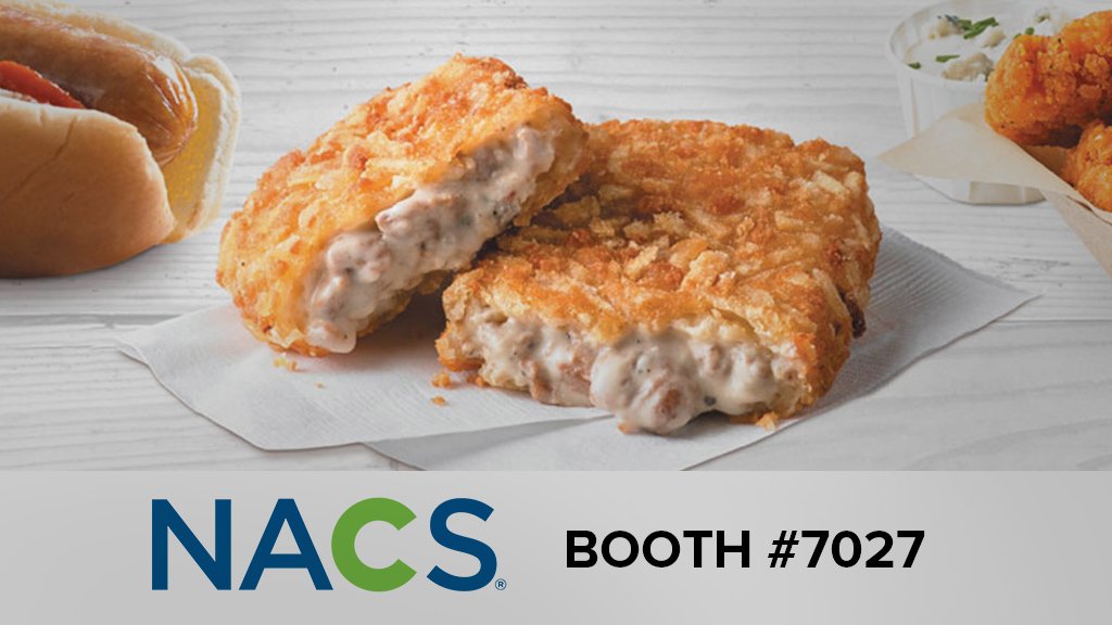TysonFdsrvc's tweet photo. Welcome to NACS! We’re excited to see attendees from last year and new faces this year. Visit us at booth 7027 for special promotions and learn how Tyson Convenience can help grow your business. #NACS2019 #TysonAtNACS #TysonCStore https://t.co/F3XEzEtTVc https://t.co/lNByxwzfWU