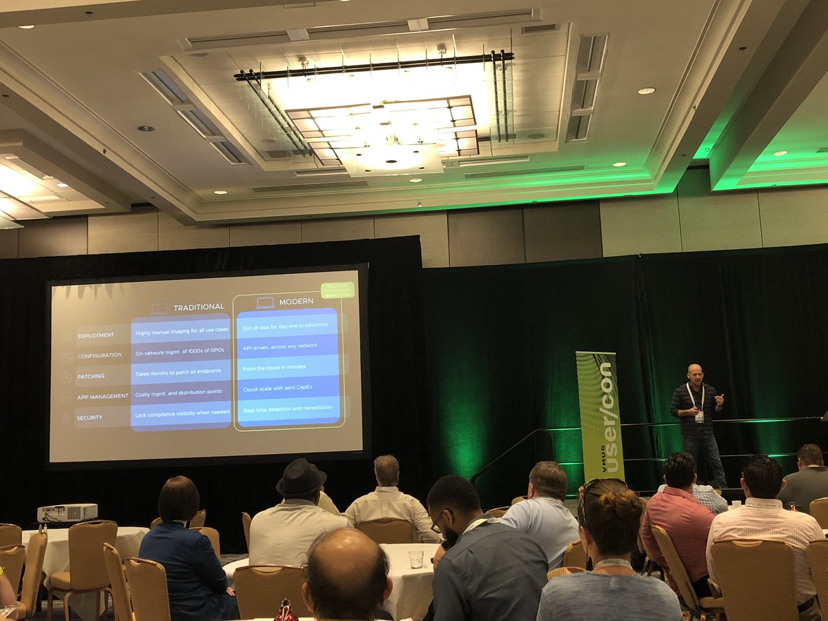 andriven's tweet image. @adamrykowski kicking off the @ATLVMUG this morning with a keynote on ‘VMware EUC is more than VDI and Mobile’

@MyVMUG #ATLVMUG