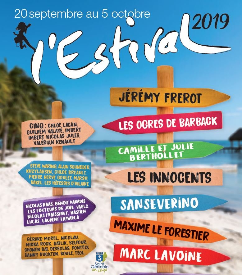 Dernier concerts pour #lestival #culture
🗓️ RV vendredi avec le <a href="/Duo2Choc/">Rema Dumebi</a>, Camille et Julie Berthollet au #TAD
🗓️ RV samedi avec <a href="/lesinnocents/">Les Innocents</a> au #TAD et Benoit Paradis Trio au Manège Royal

Il reste encore des places, courez-y : lestival.fr/billetterie/

#SaintGermainEnLaye