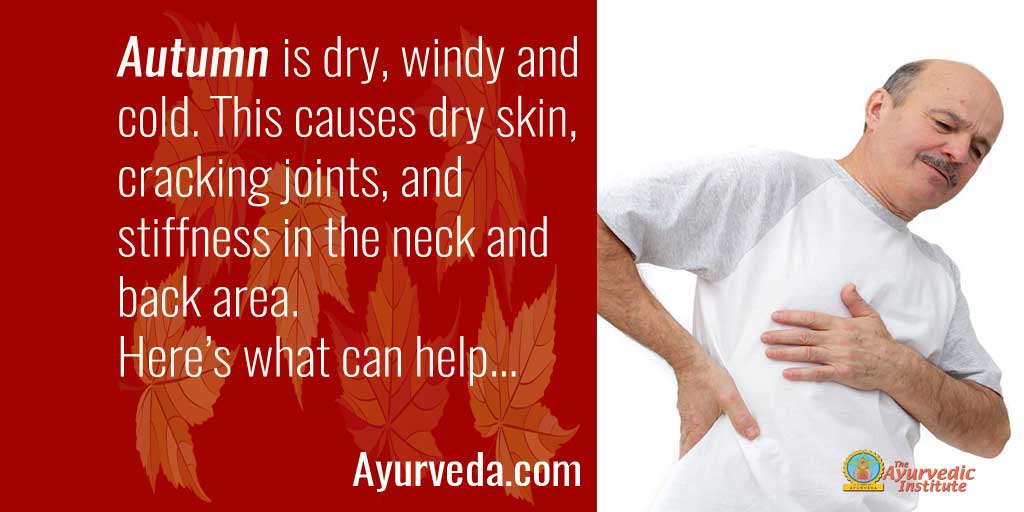 AyurvedicInst's tweet image. Rub warm sesame oil over the body before having a warm shower. To avoid slipping in the shower do not rub oil under the feet. If you have a smooth surface bathroom floor, place a towel on the ground and stand on it while you wash off to prevent slipping.

#FallTips #Ayurveda