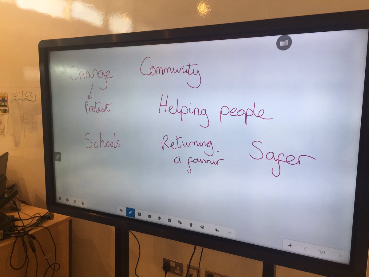 UFTC_HUFC's tweet photo. Some great ideas from Pupils Voice at @StHildsSchool in our first #iwill session @VMFStartLocally https://t.co/9EgNloCfyu