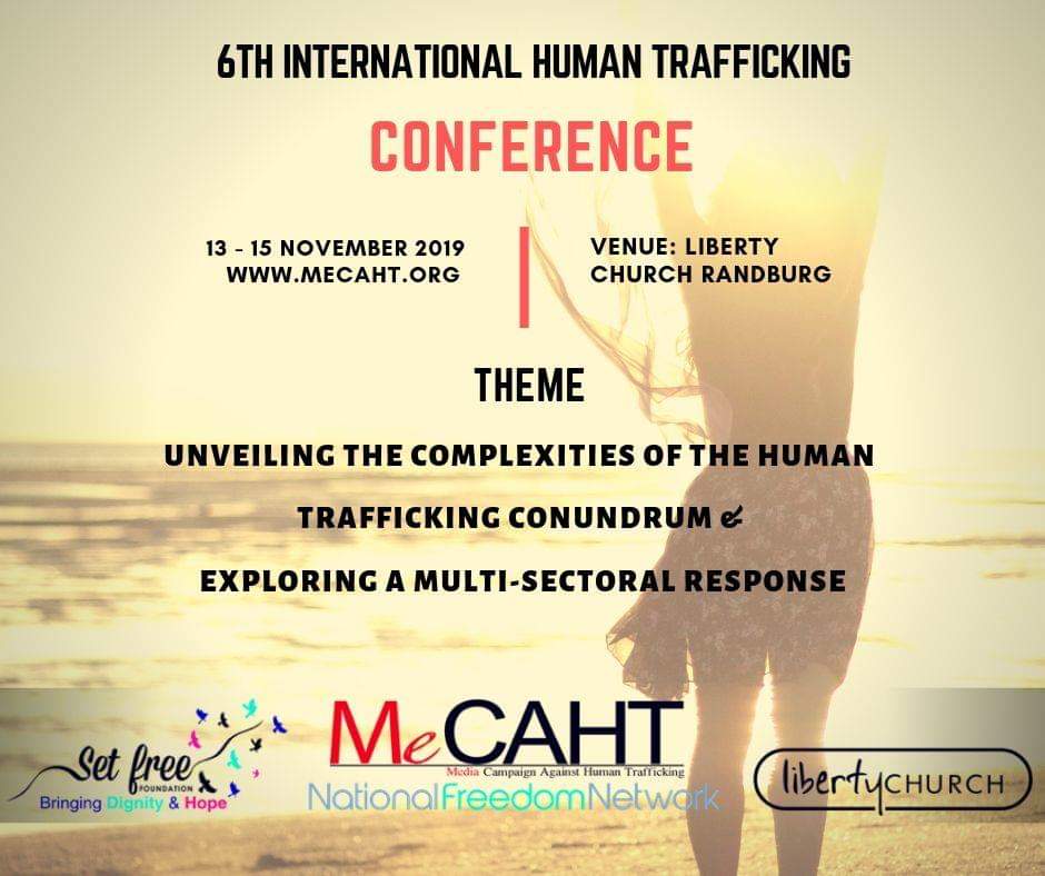 Liesie135's tweet photo. #MECAHT 6th Annual International Human Trafficking Conference 2019, in Johannesburg this year. https://t.co/SpBTwoUzal