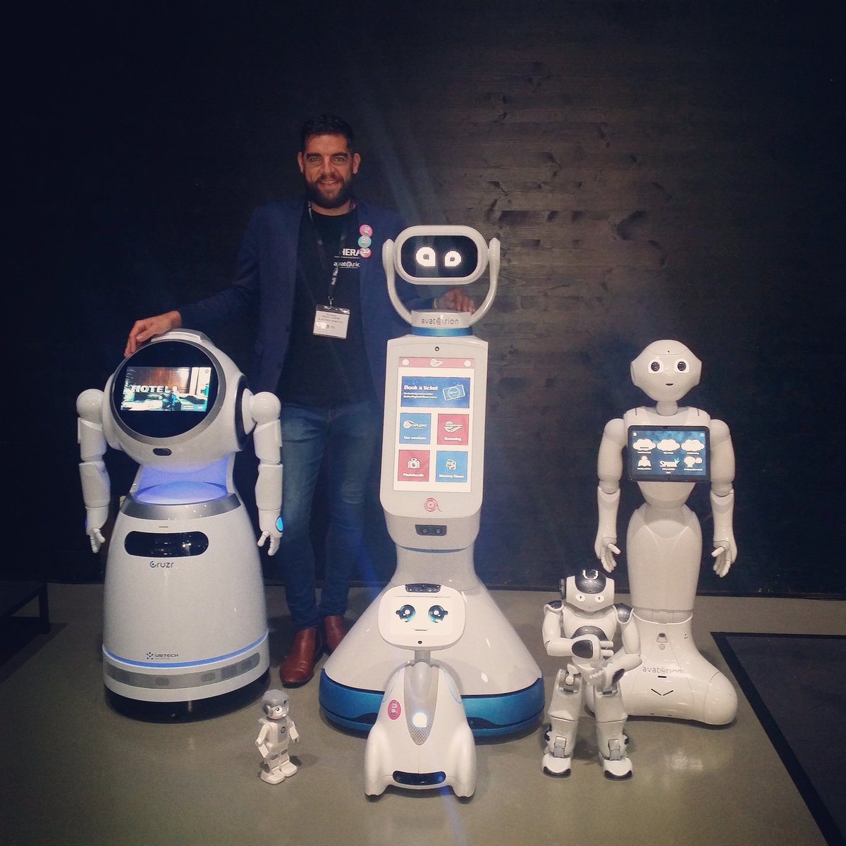 Hasselvander_R's tweet photo. Join the Robotic family at Business Innovation Week Switzerland Event (1-3.10.19) to celebrate the Future of Robotic #Robolution. Come and Meet #Buddy by @BlueFrogRobotic, #Heasy by @HeaseRobotics, #pepper and #nao by @SBREurope, #cruzr and #alphamini by @UBTECHRobotics @biws2019 https://t.co/ULWl9KpLWm