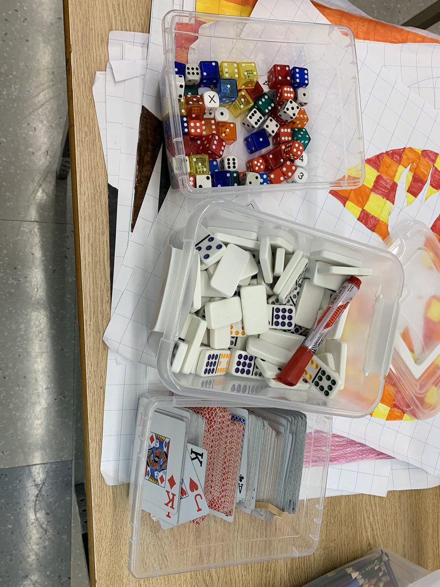 msasully's tweet photo. Today’s tools of choice to great our numbers that we will then decompose into prime numbers @CobblestoneES @GEDSB #mathisgrand #nopermanentworkspace https://t.co/dCaZ4A9NGT