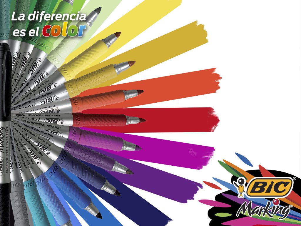 BIC_Ecuador's tweet photo. El color 🎨, versatilidad y precio de tus #BIC Marking simplemente no tiene comparación 💪🏻 https://t.co/4Oa35rMPYA