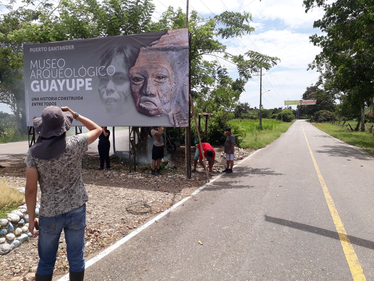 MGuayupe's tweet photo. Nueva Valla Publicitaria, Museo De La Cultura Guayupe, Centro Poblado de Puerto Santander, Fuentedeoro, Meta.
Patrocinada por la Universidad Nacional de Colombia. https://t.co/NZY5sSRkla