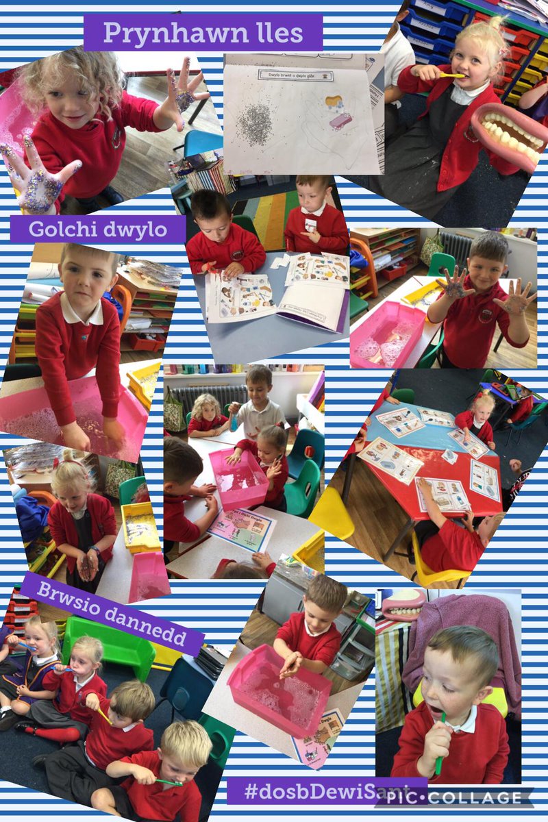 YGCwmbran's tweet image. #DosbDewiSant Rydyn ni wedi bod yn edrych ar bwysigrwydd golchi dwylo ac edrych ar ôl ein hunain yn ystod ein prynhawn lles heddiw. / We have been looking at the importance of washing hands and looking after ourselves during our well-being afternoon today. #llesygc
