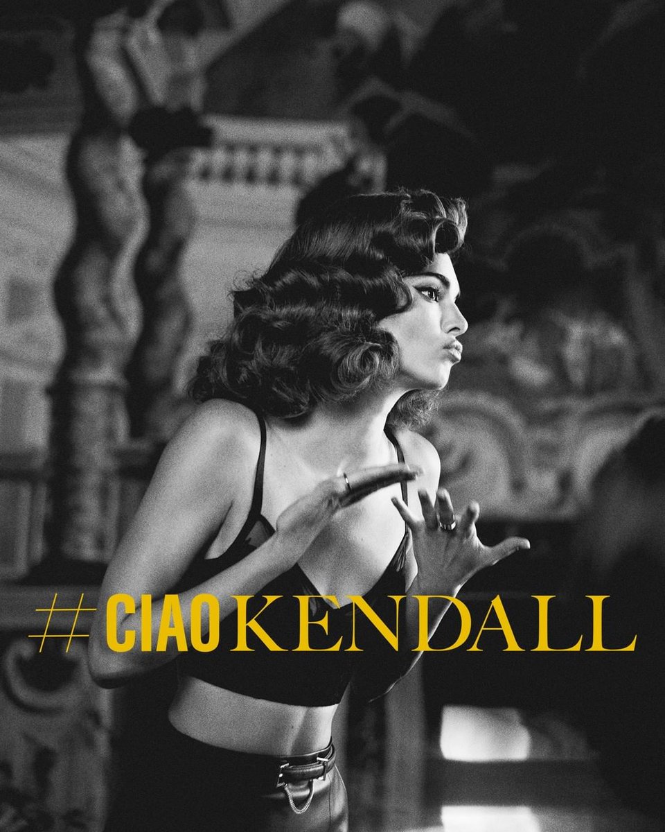 KendaIIJennerCR's tweet photo. reserved vía Instagram: *gesticulating in Italian* Our #CiaoKendall campaign movie is out. Watch it.
#ReservedForMe #KendallForReserved - #kendalljenner https://t.co/aFH8vzmjFk