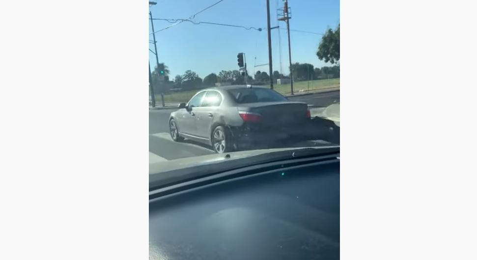 1003TheBear's tweet image. WATCH: Woman Driving With Bumper BARELY Hanging On  iheartradio.ca/100-3-the-bear… 

#excusememiss #pullover #beater