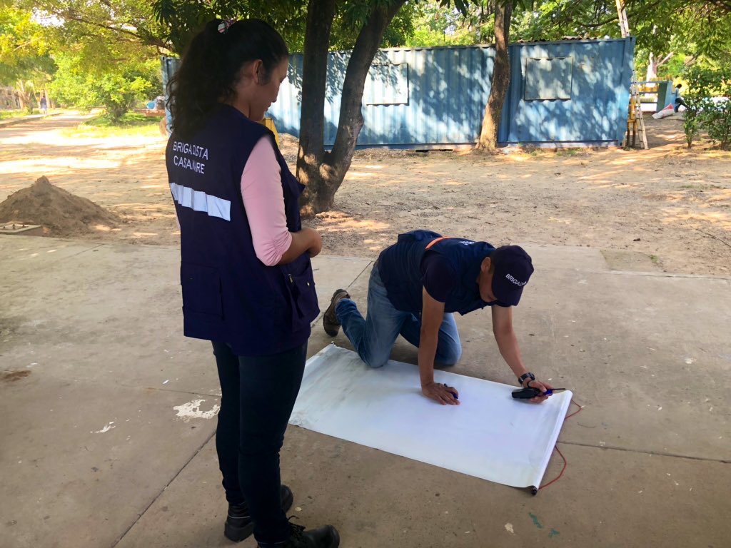 SENACasanare's tweet photo. #FelizMiercoles | ¡Estamos preparados! En el @SENACasanare la Brigada Halcón esta lista para el 8vo #SimulacroNacional de respuesta a emergencias #MeInformo #Planifico #Respondo https://t.co/FidOPDdjkY