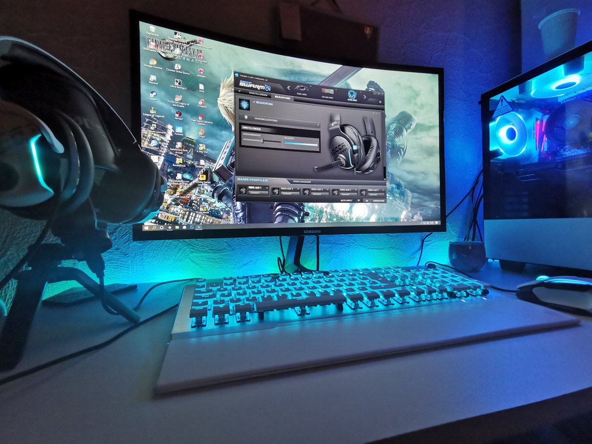 hikasWelt's tweet photo. Jetzt fehlt nurnoch das Sense Aimo😍 @ROCCAT #Setup #Roccat #SetTheRules https://t.co/aRbvYVepq7