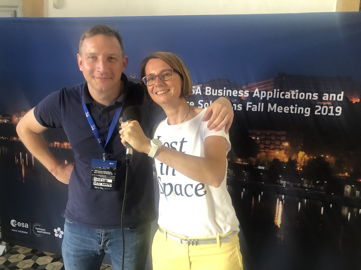 MA_Leinweber's tweet image. Great to be interviewed by my dear colleague from @esaBICch #esaspacesolutions #space2be #spaceatcoimbra