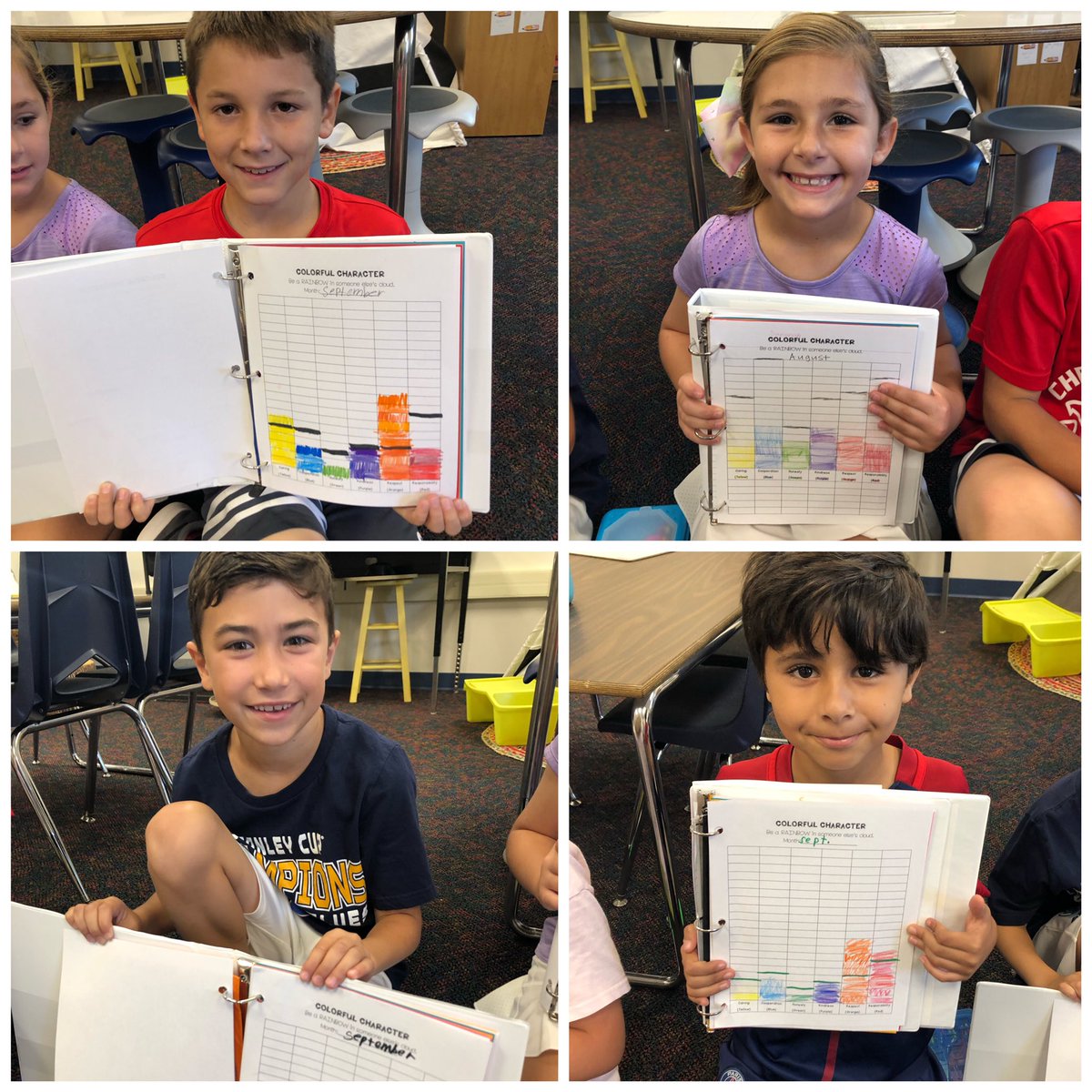 jackmansclass's tweet photo. These kiddos earned their stripes for the month of September! https://t.co/XN4d8pj4c9