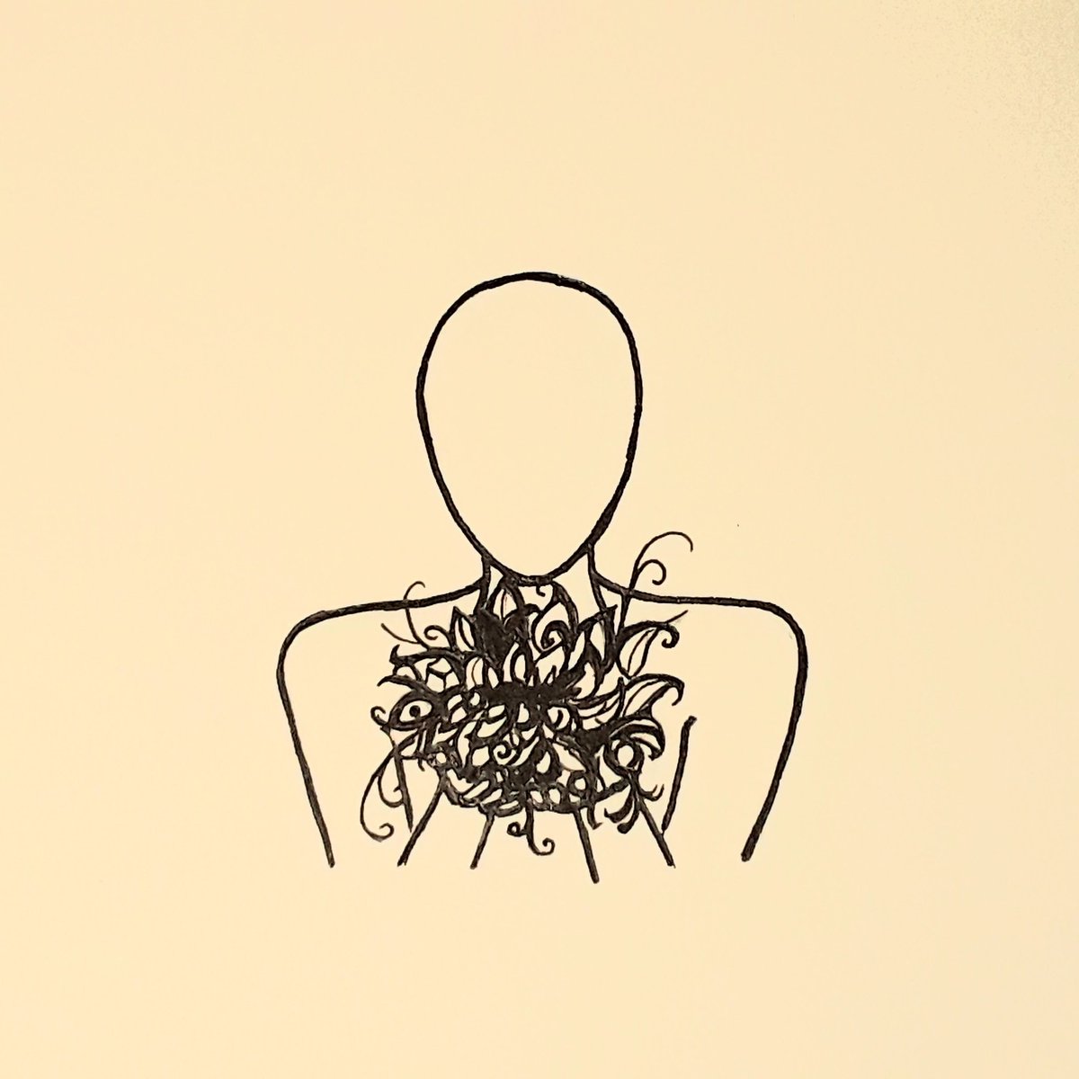 TwstdThornsArt's tweet photo. #Inktober Day 2: Blossom https://t.co/pG6lqLMhin