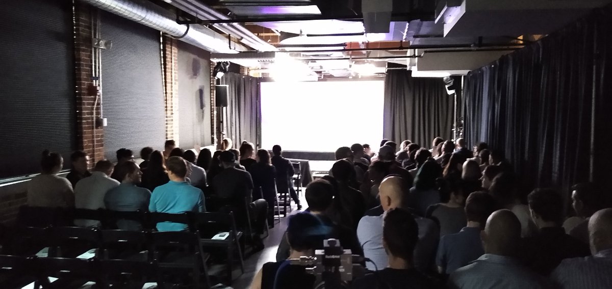 jgbsilberg's tweet photo. Studio audience getting settled for @wistia Change the Channel kicking off at 1pm ET! #watchCTC https://t.co/nkCejjZbfB