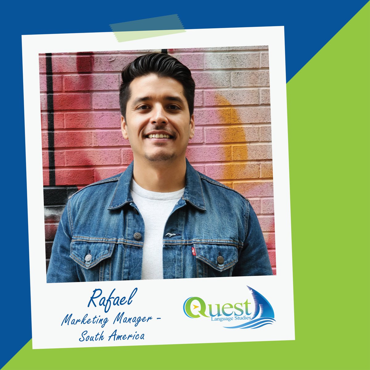 studyquest's tweet image. Meet Rafael! He's our Marketing Manager for South America. As a Mexican, he speaks Spanish as his native language but is fluent in English too. His dream is to become a nomad and travel around the world. It would be great, eh? #studyquest #queststudents #questteam #queststaff