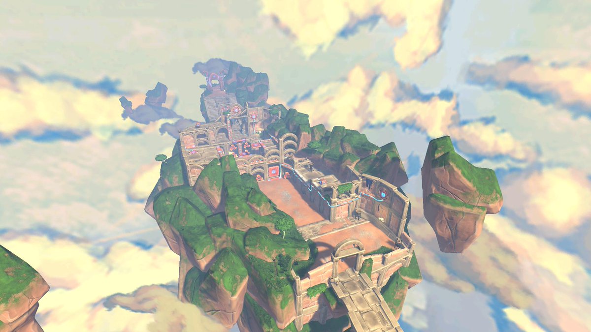 While i'm still working on my #Blocktober  level i want to share one of my first ever levels which i made for my last student project. I think i learned a lot since then and i hope it will show when it's done.