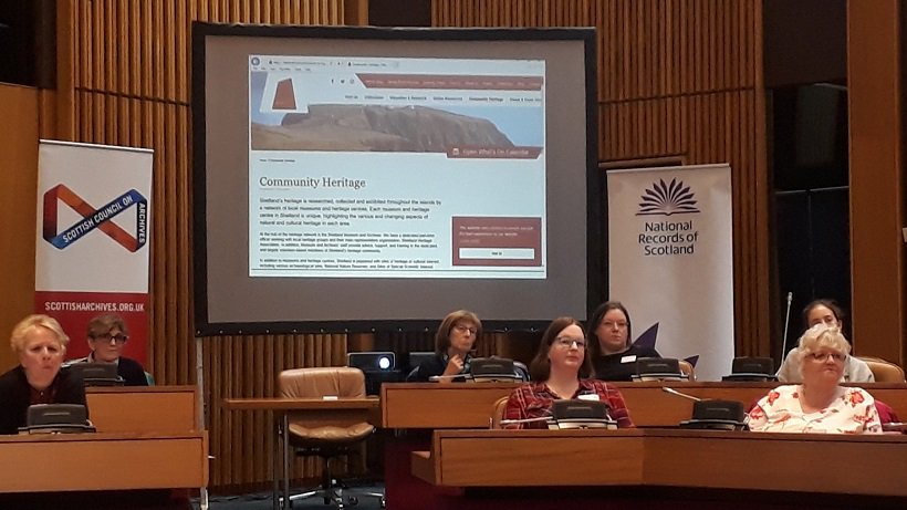 NatRecordsScot's tweet image. Thanks to everyone who came to our #CommunityArchives event today, in partnership with @ScotsArchives @AbdnArchives and @SCC_Aberdeen to meet our archivists and learn more about conservation, storage, data protection and digitisation. Our next workshop is in Oban on 23 October.