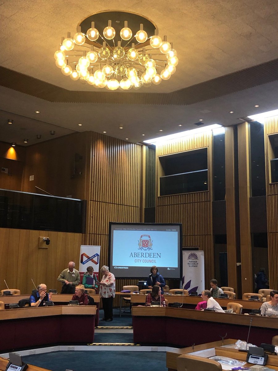 NatRecordsScot's tweet image. Thanks to everyone who came to our #CommunityArchives event today, in partnership with @ScotsArchives @AbdnArchives and @SCC_Aberdeen to meet our archivists and learn more about conservation, storage, data protection and digitisation. Our next workshop is in Oban on 23 October.