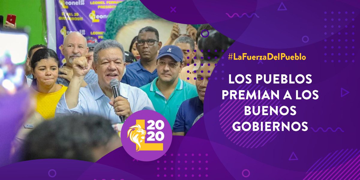 yermm1973's tweet photo. Buscamos la excelencia, ser el mejor gobierno posible para todos los dominicanos @LeonelFernandez 💪🏻#MiVotoNoEstáEnVenta #LaFuerzaDelPueblo 🇩🇴 🦁 https://t.co/FcNC4hdwKw