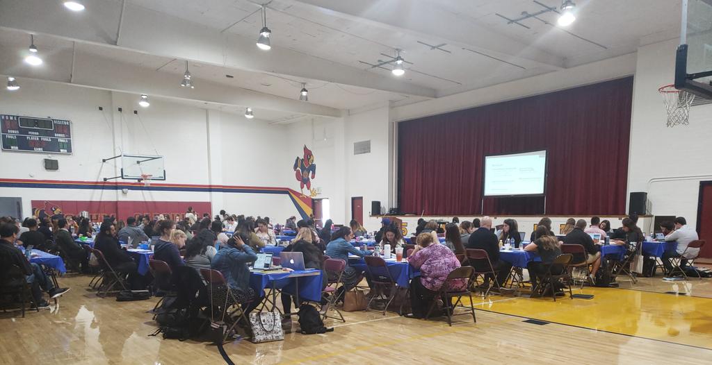 O4Excellence's tweet photo. Happy to be with our teachers at TIP! Today we're talking about alignment of tasks within methodology to objectives #TeacherInductionProgram #excellence #O4E #CatholicEd https://t.co/QwJwcNFGxj