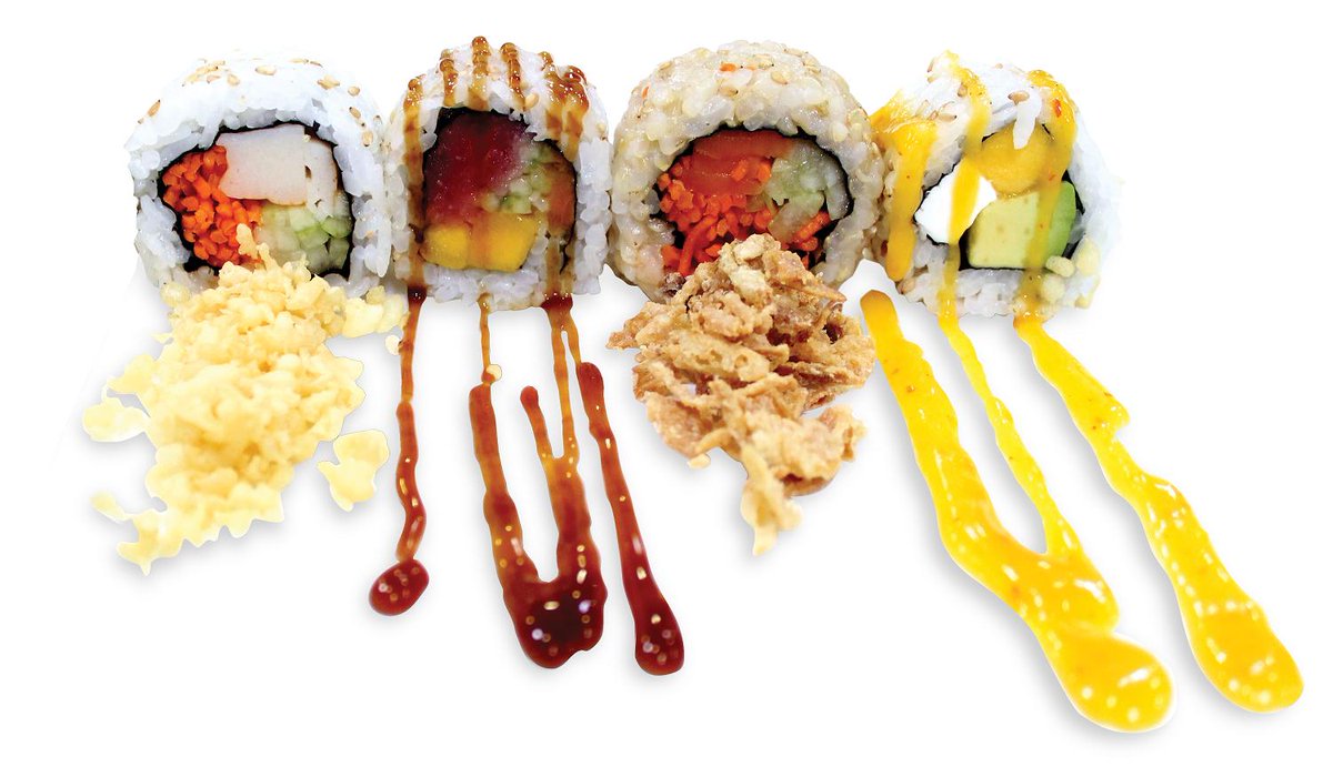 123Sushi_US's tweet photo. Roll it and top it your way! #TempuraCrunch #TeriyakiSauce #CrispyFriedOnions #MangoHabaneroSauce
.
.
#SushiCreatedByYou #OneTwoThree #Toshi #IDSTower #ElevateFoodHall #Retek #USBPlaza #USBCenter #Ramen #RiceBowls #Nigiri #Lunch #LoveYourLunch #Minneapolis #SaintPaul https://t.co/1G5okOIqIE