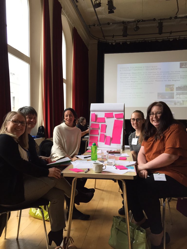 Thanks @BusinessAngus for the great ‘Enhancing the Visitor Experience’ workshop this week. Really inspirational and gave us loads of ideas for the future and great collaboration opportunities. There really is so much to see and do in Angus. #visitangus #thisisangus