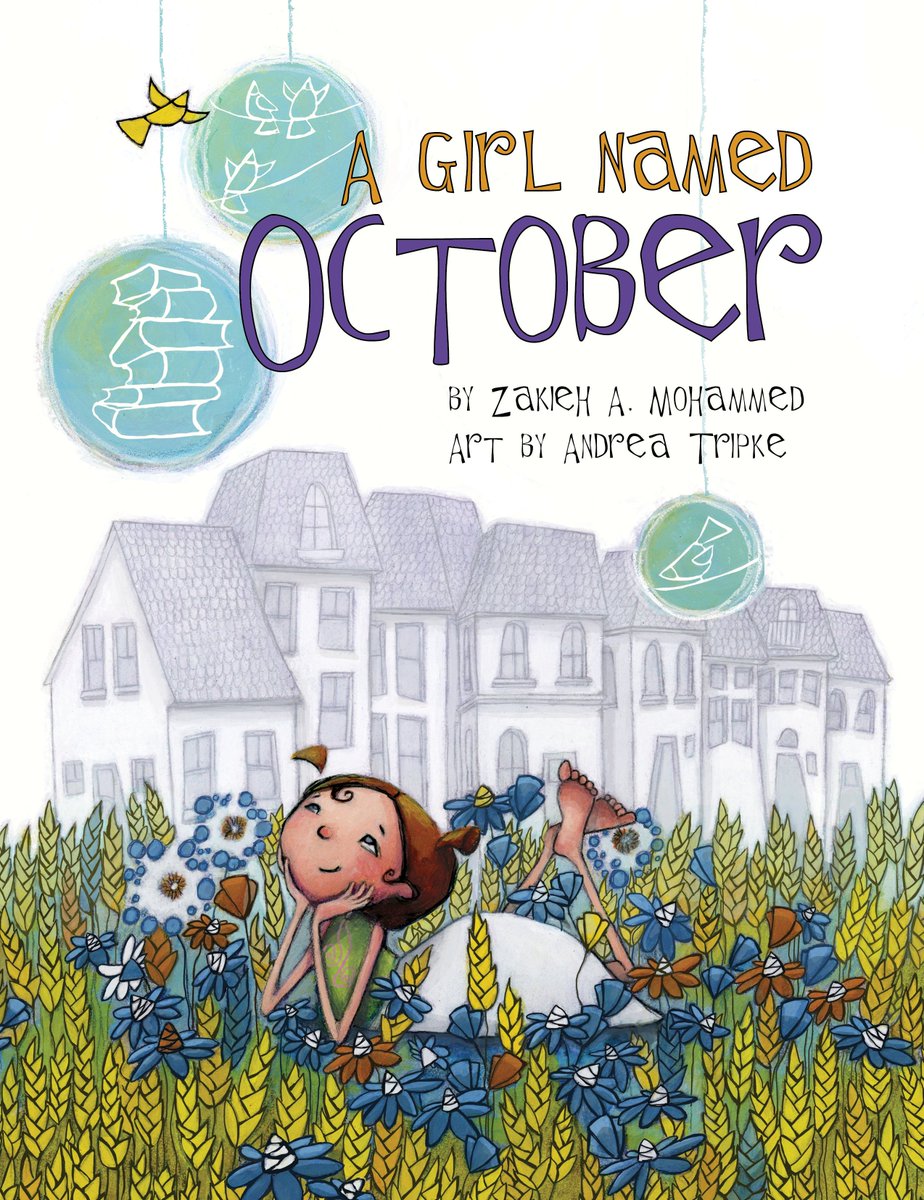 RGrovePress's tweet image. Happy October! What better way to spend the month then reading &quot;A Girl Named October&quot; by @Thescribner @AndreaTripke. &quot;As October touches the world..., children will learn to recognize the value and connectivity of everything around them.&quot; @ForewordReviews - STARRED REVIEW.