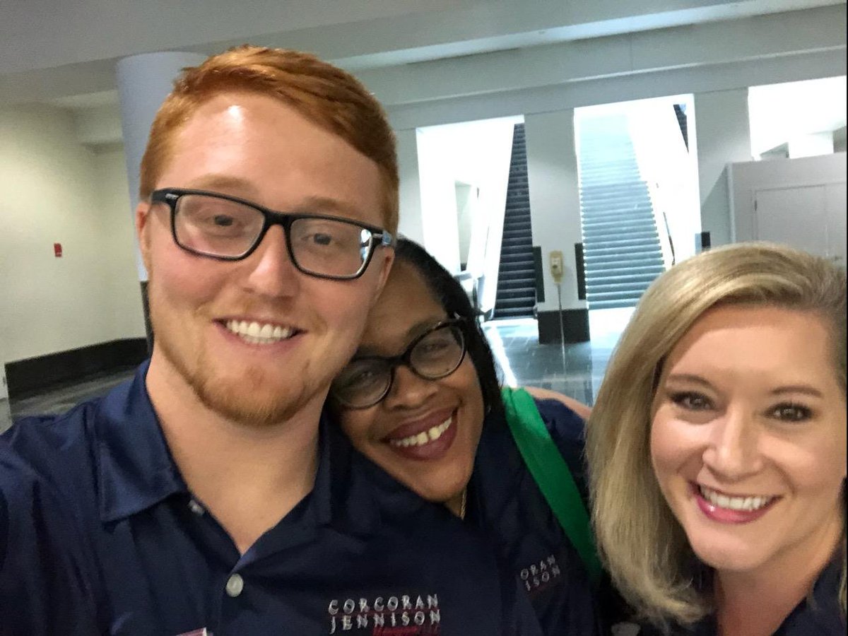 QueenAnnesGate's tweet photo. Corcoran Jennison having fun at #RHAEXPO2019 @harborpoint @RamblewoodII @QueenAnnesGate @MaldenStation @OakHillAptsPgh 
#multifamily https://t.co/IN6kmctbLa