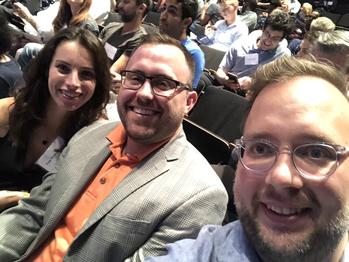 Happy to representing <a href="/DICKS/">DICK'S Sporting Goods</a> and the #DSGtech team at #PGHdemoday. Ran into some fellow <a href="/PittPathfinders/">Pitt Pathfinders</a> alums from <a href="/PittTweet/">University of Pittsburgh</a> <a href="/PittAlumni/">Pitt Alumni Association</a> #H2P