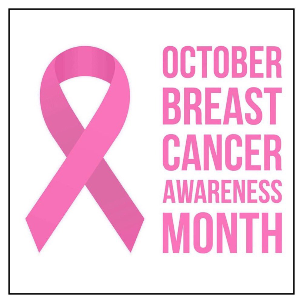 Most women diagnosed with breast cancer are 50+. 1/8 women are diagnosed with breast cancer &amp; the risk increases with age. Check your breasts, have the mammogram, discuss family history, don’t leave lumps, swellings, dimpling or a rash unchecked. #BreastCancerAwarenessMonth