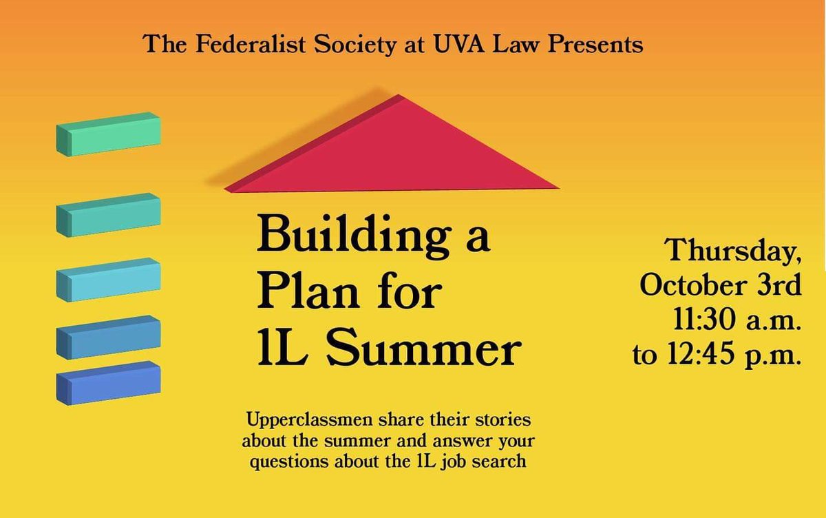 Fed Soc At Uva Law On Twitter Tomorrow Join Us For A Panel On