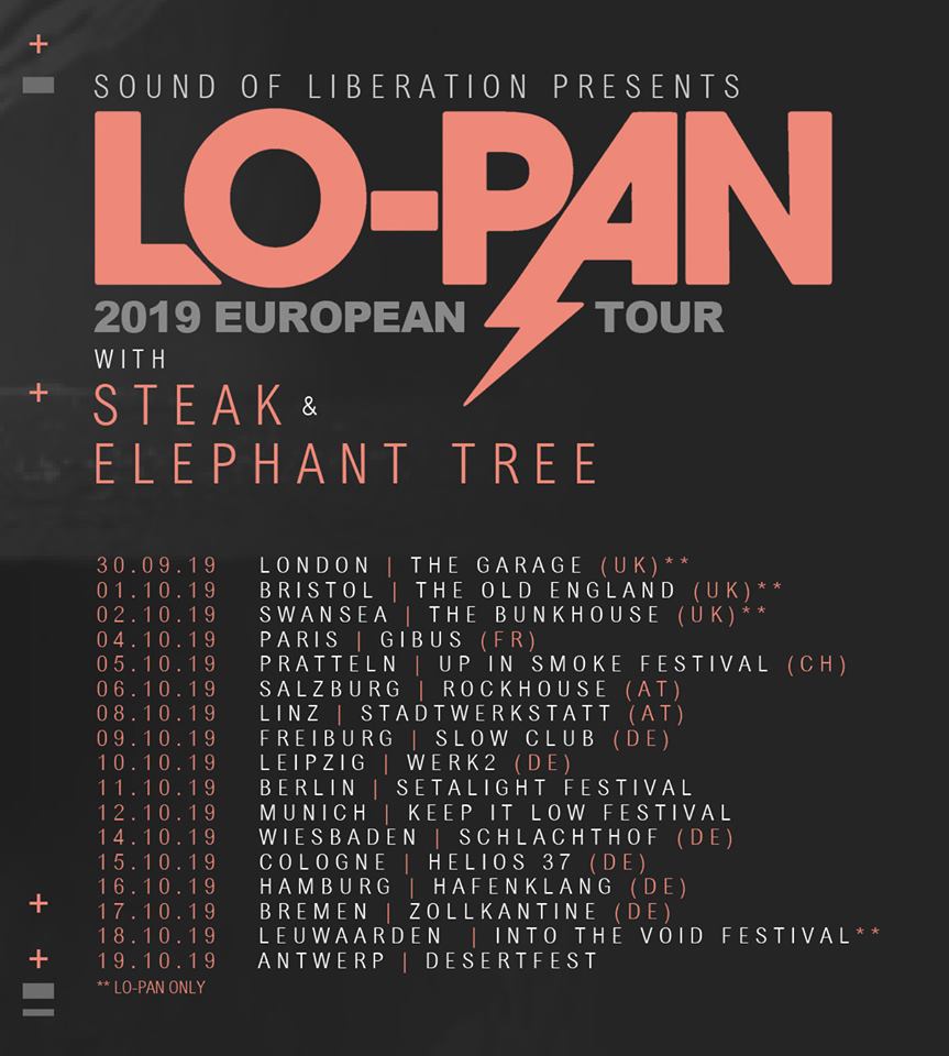 FedericoDotOrg's tweet image. #LoPan #Steak and #ElephantTree #european #tour

#livemusic #gigiposter #upcomingig #livemusicfrance #livemusicgermany #livemusicbelgium #livemusicaustria
#rock #stonerrock