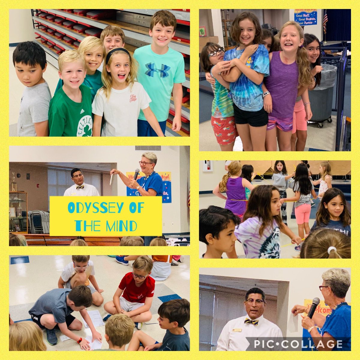 cbordelon's tweet photo. In our first #Spontaneous practice of the school year we focused on #CreativeFluency to generate/share our many ideas.💡 #problemsolving #OdysseyoftheMind #BeTheWE https://t.co/UaXLHeo6Q0