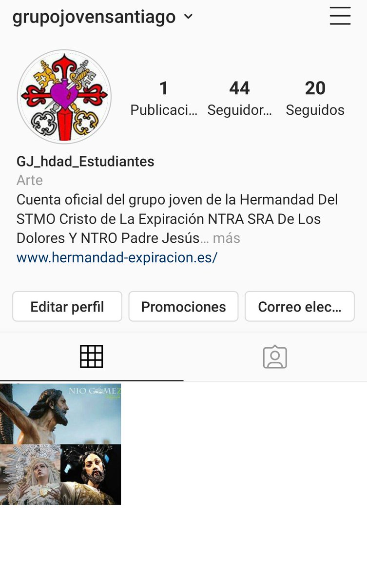 Gran noticia ya tenemos cuenta oficial en Instagram. Todo el que quiera seguirnos. En la foto sale el perfil. Información, actualidad, curiosidades...