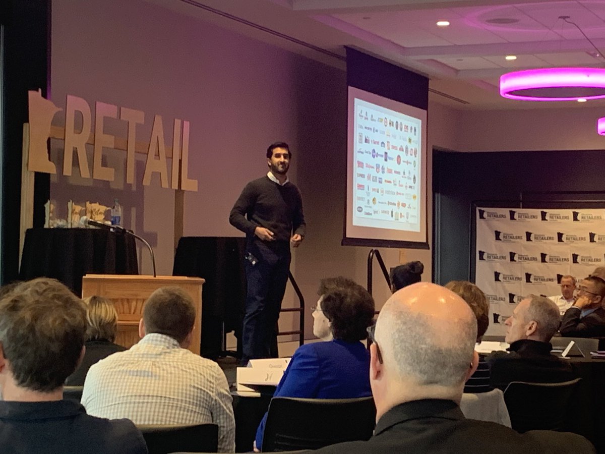 MnRetailers's tweet photo. Amazed at the number of retailers that invested in their employees, customers and innovation today at #RetailRally. Congratulations to the eight organizations named MN’s Retail Champions! https://t.co/8Nlo55JBhG https://t.co/QlldZoihoz