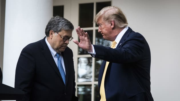 Malecopywriter's tweet photo. TRUMP: I called you a dozen times, but you never picked up.  Where were you?  

(Awkward silence)

TRUMP:  You were at the dildo store again, weren't you?

BARR:  (Murmurs) Yes.

 #DildoStore https://t.co/9kY8lxZ8rq