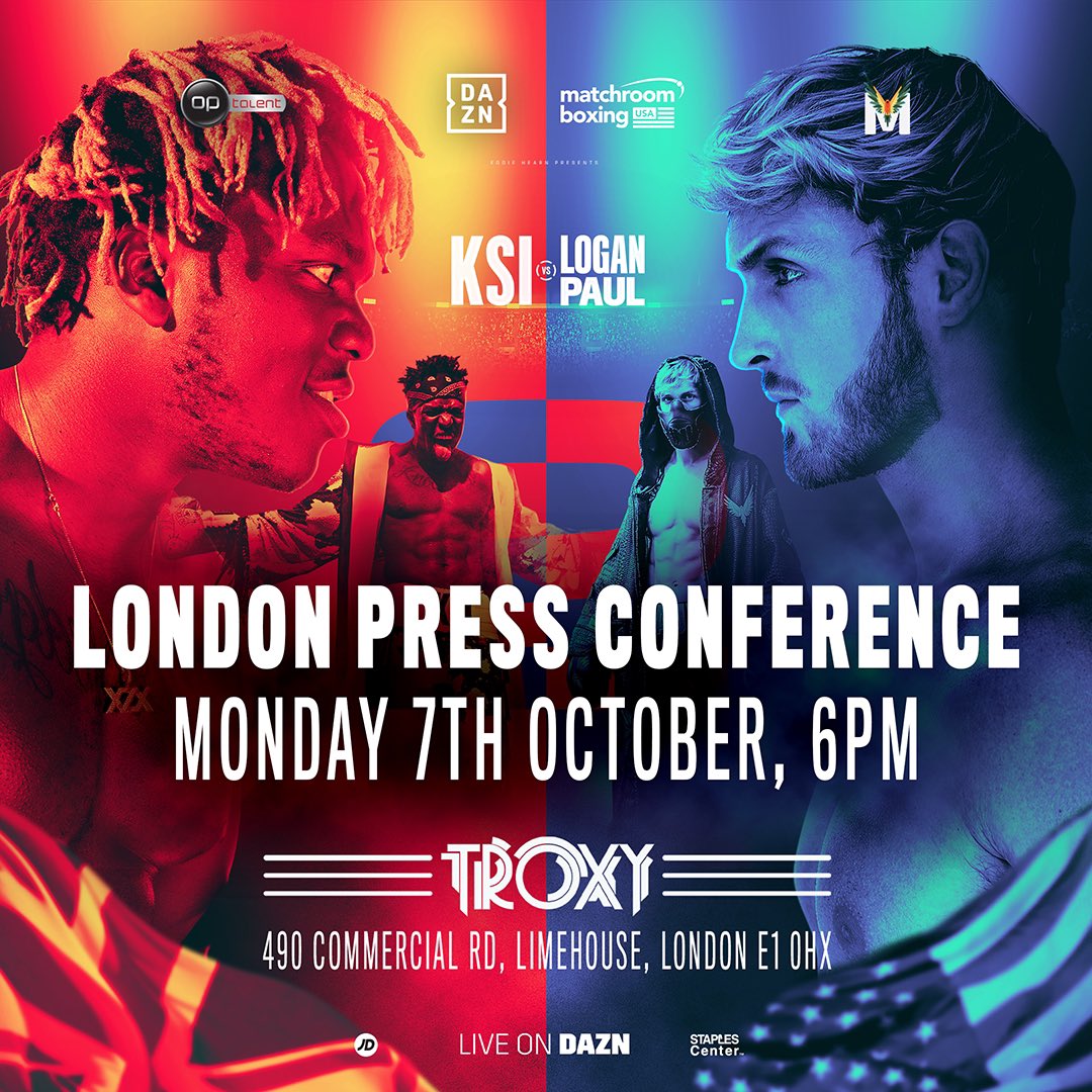 LoganPaul's tweet photo. london see u monday. pls don’t stab me https://t.co/1aWgfBpNMs