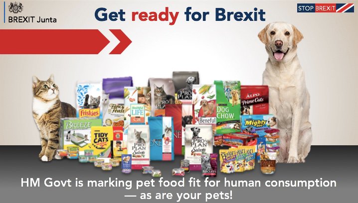  #GetReadyForBrexit15. *Adequate food*