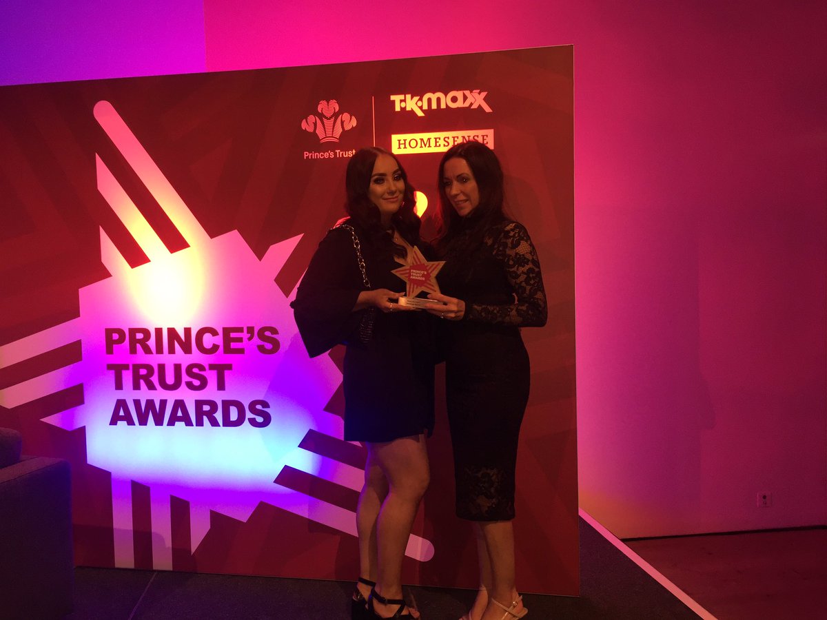 #princestrustawards What a great evening in Newcastle tonight.... well done to all who received an  award and especially to my gorgeous daughter Charleigh Winner of Rising Star North East!!!!!