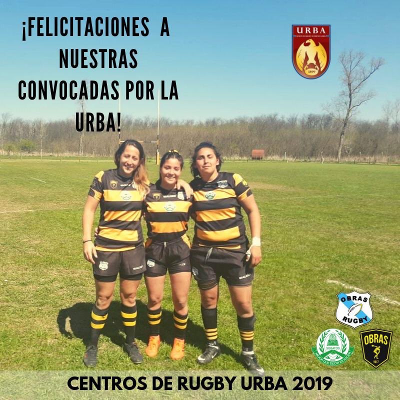 Con mucho agrado queremos felicitar a nuestras fénix:
🏉 Alfonsina Avendaño
🏉 Anabela Cabrera
🏉 Stephanie Amestoy
Por ser convocadas a participar de los Centros de Rugby <a href="/URBA_ok/">URBA</a> #SomosObras #SomosRock